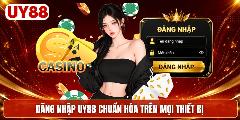 Đăng nhập UY88 chuẩn hóa trên mọi thiết bị